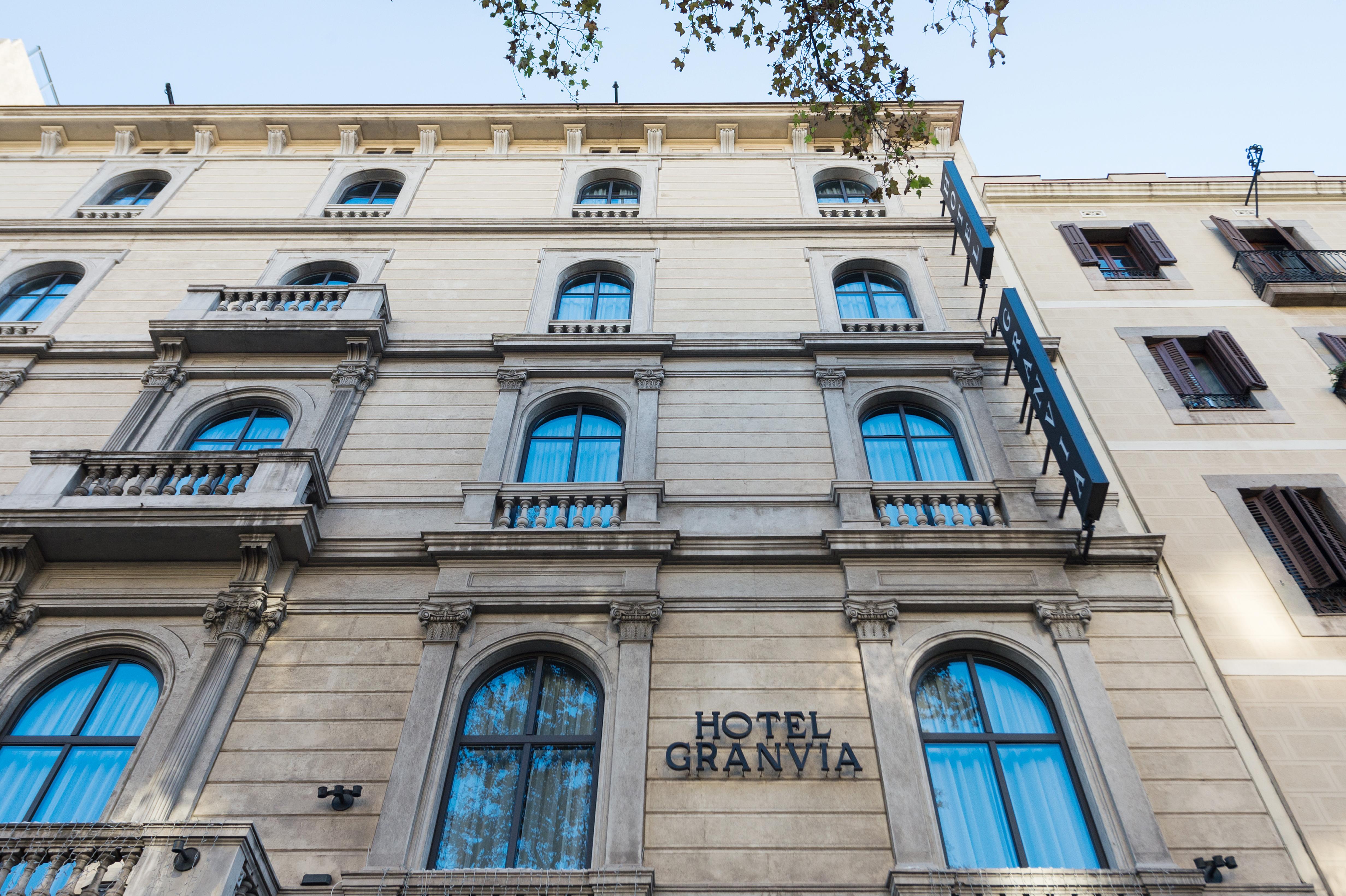 Hotel Granvia Barcelona Eksteriør billede