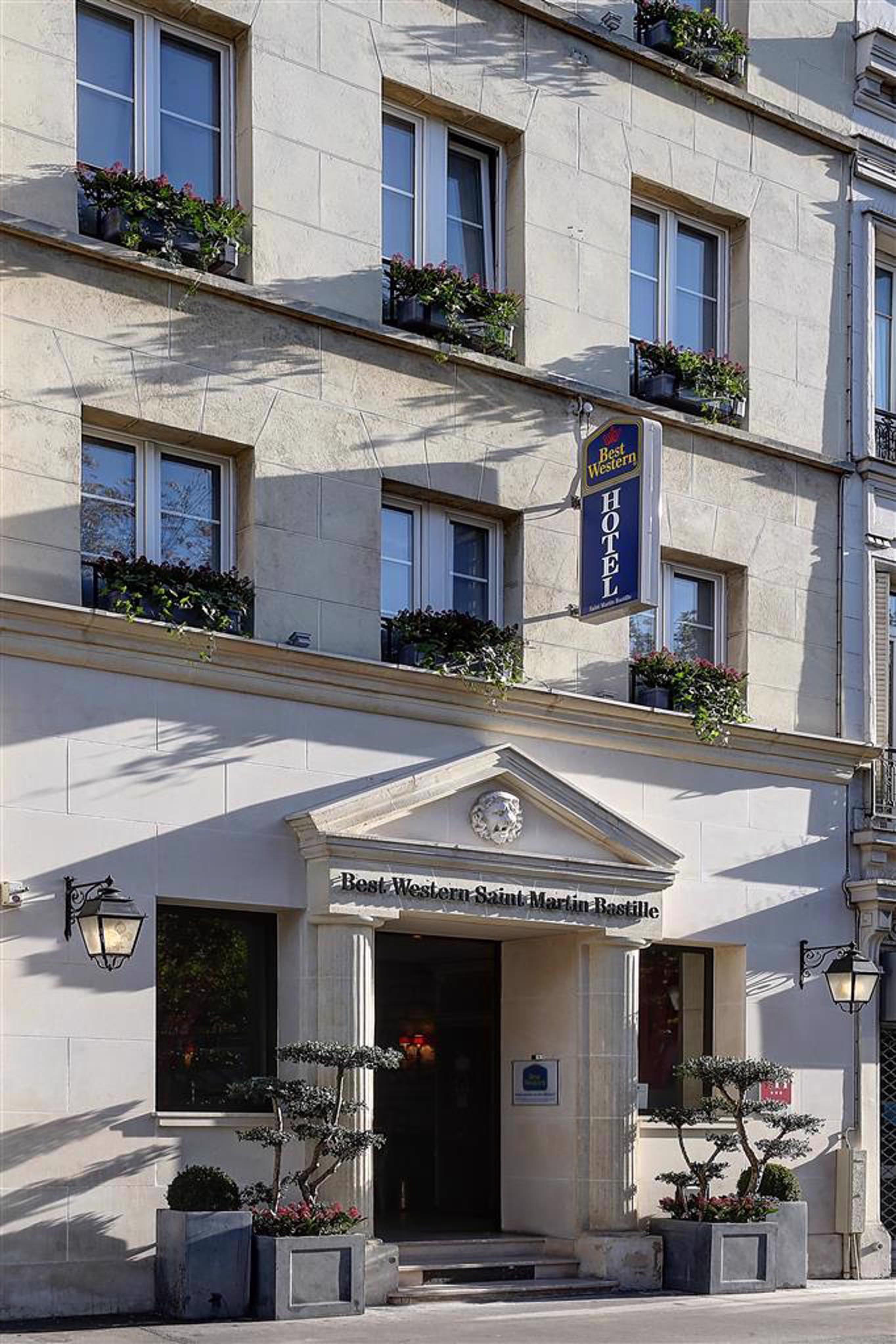 Hotel Saint Martin Bastille Paris Eksteriør billede
