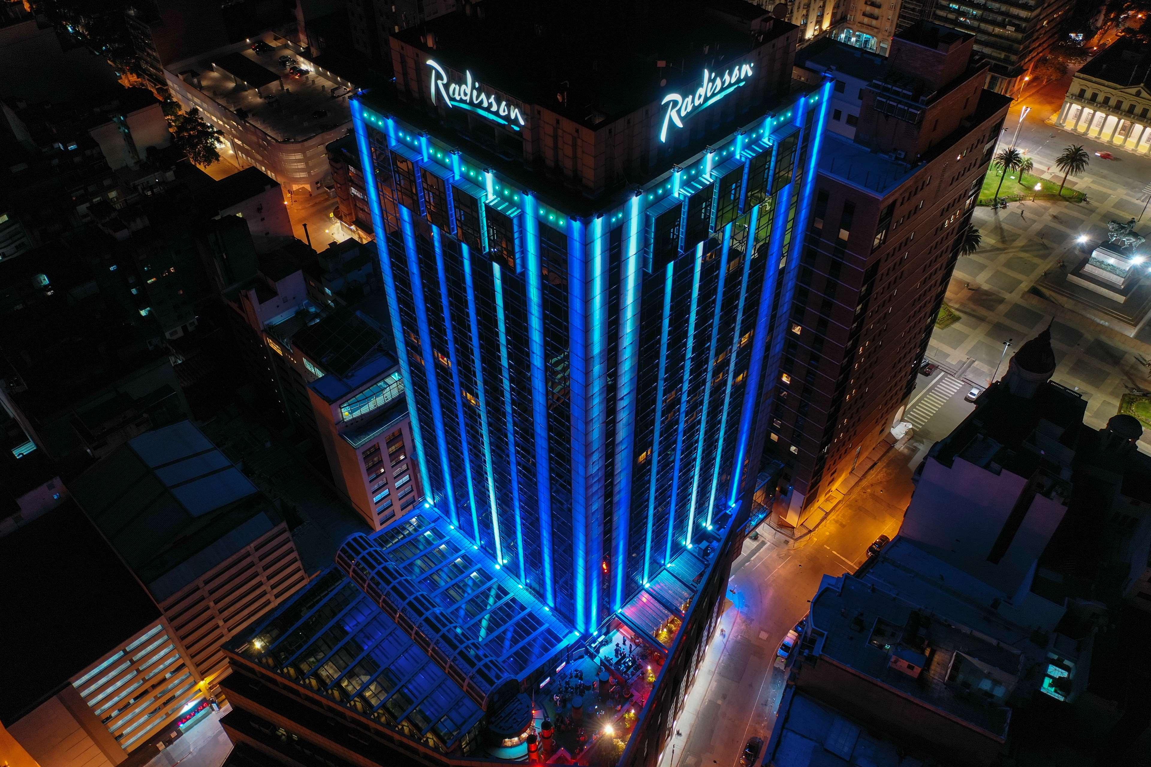 Radisson Montevideo Victoria Plaza Hotel Eksteriør billede