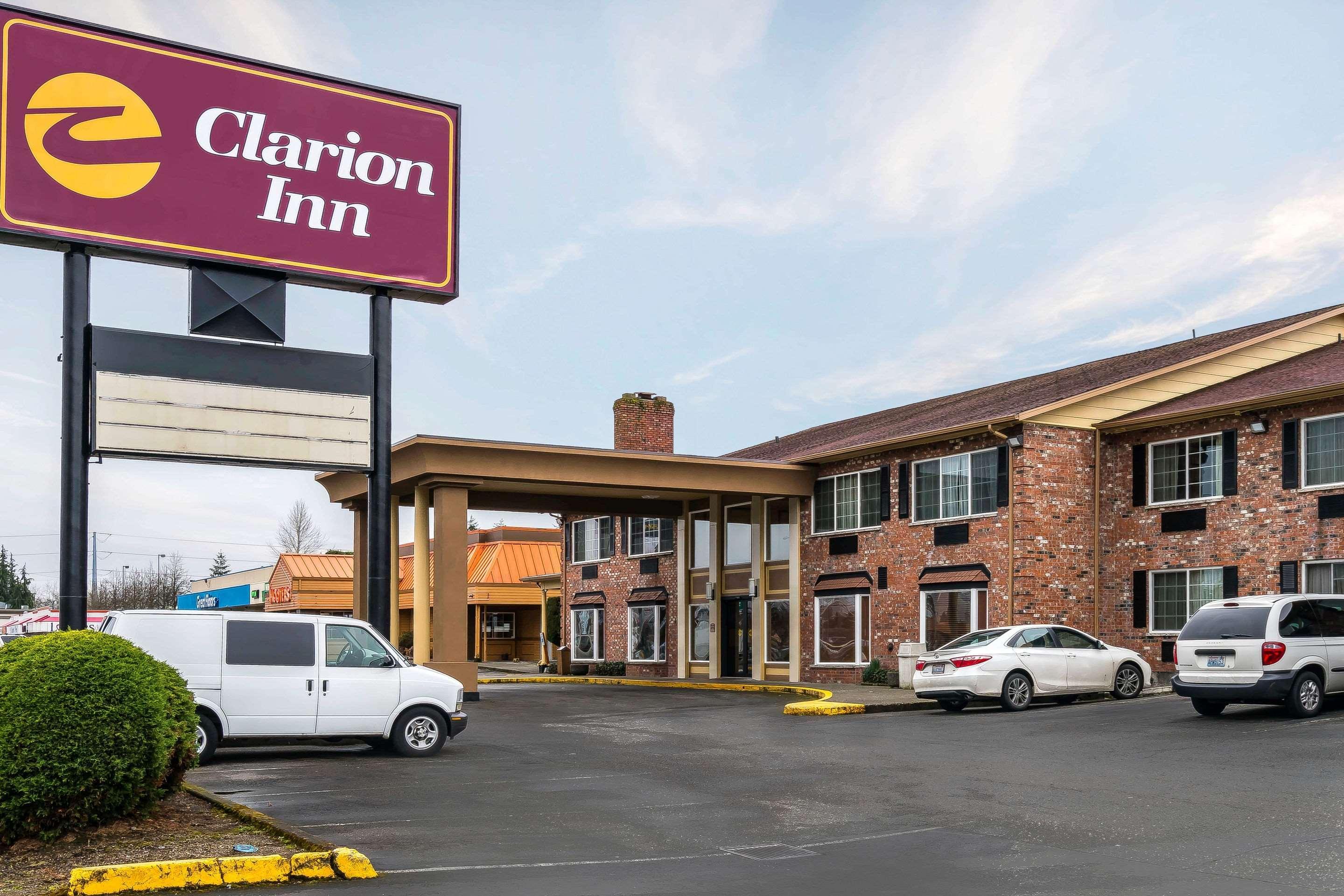 Clarion Inn Near Jblm Tacoma Eksteriør billede