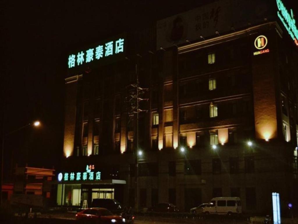 Greentree Inn Shanghai Caohejing Development Zone Songjiang Park Jiuxin Road Business Hotel Eksteriør billede