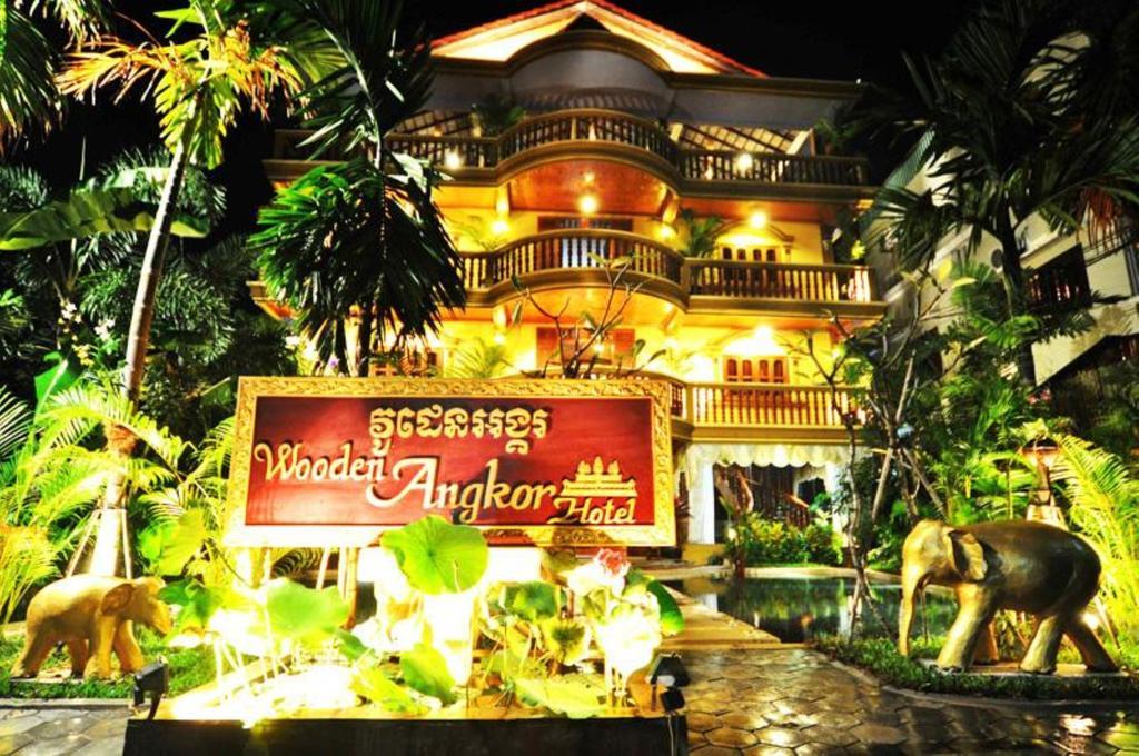 Wooden Angkor Hotel Siem Reap Eksteriør billede