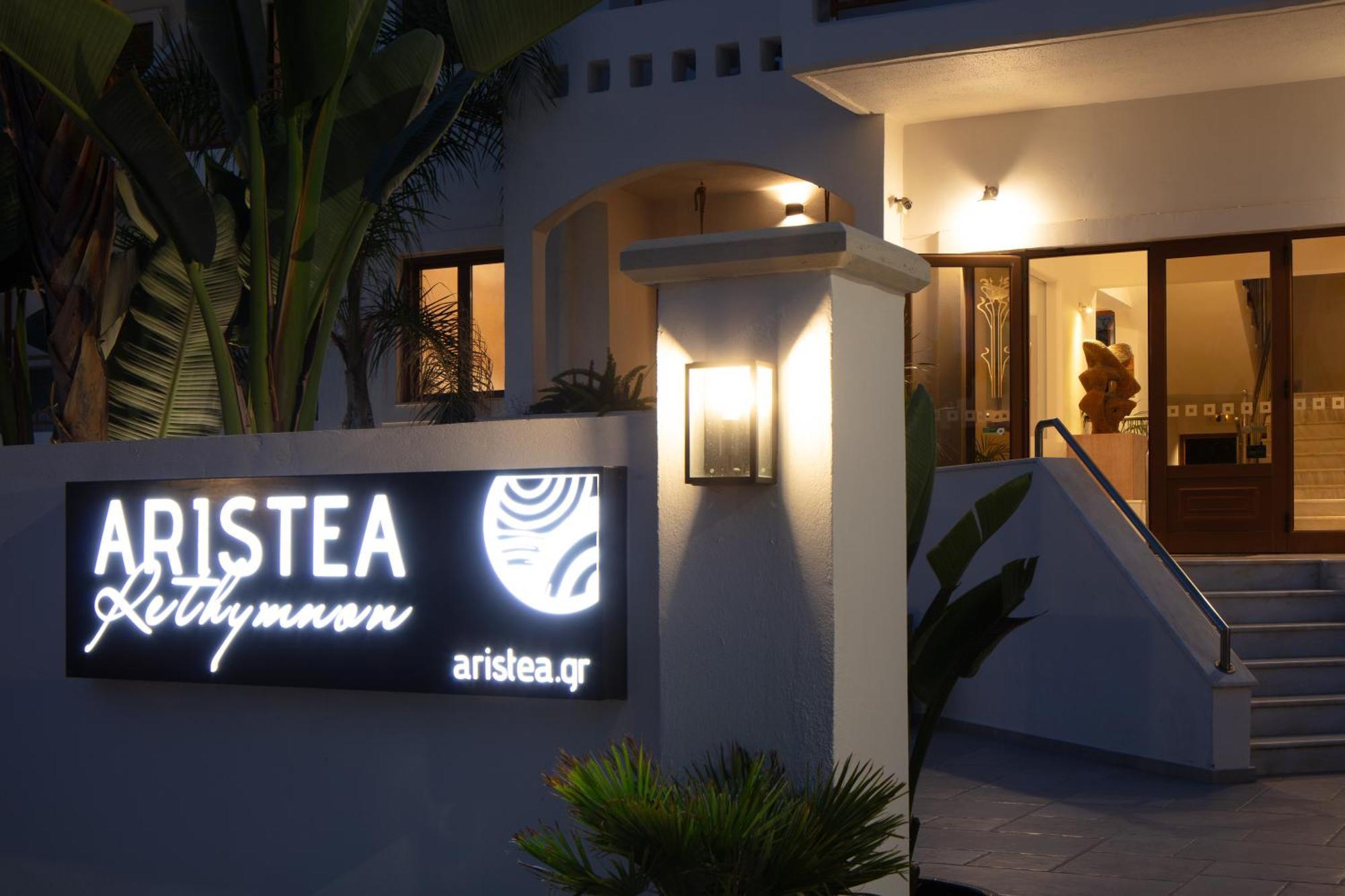 Aristea Hotel Rethimno Eksteriør billede
