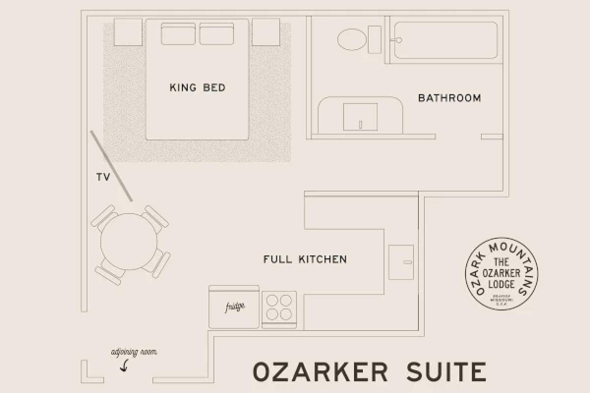 The Ozarker Lodge Branson Eksteriør billede