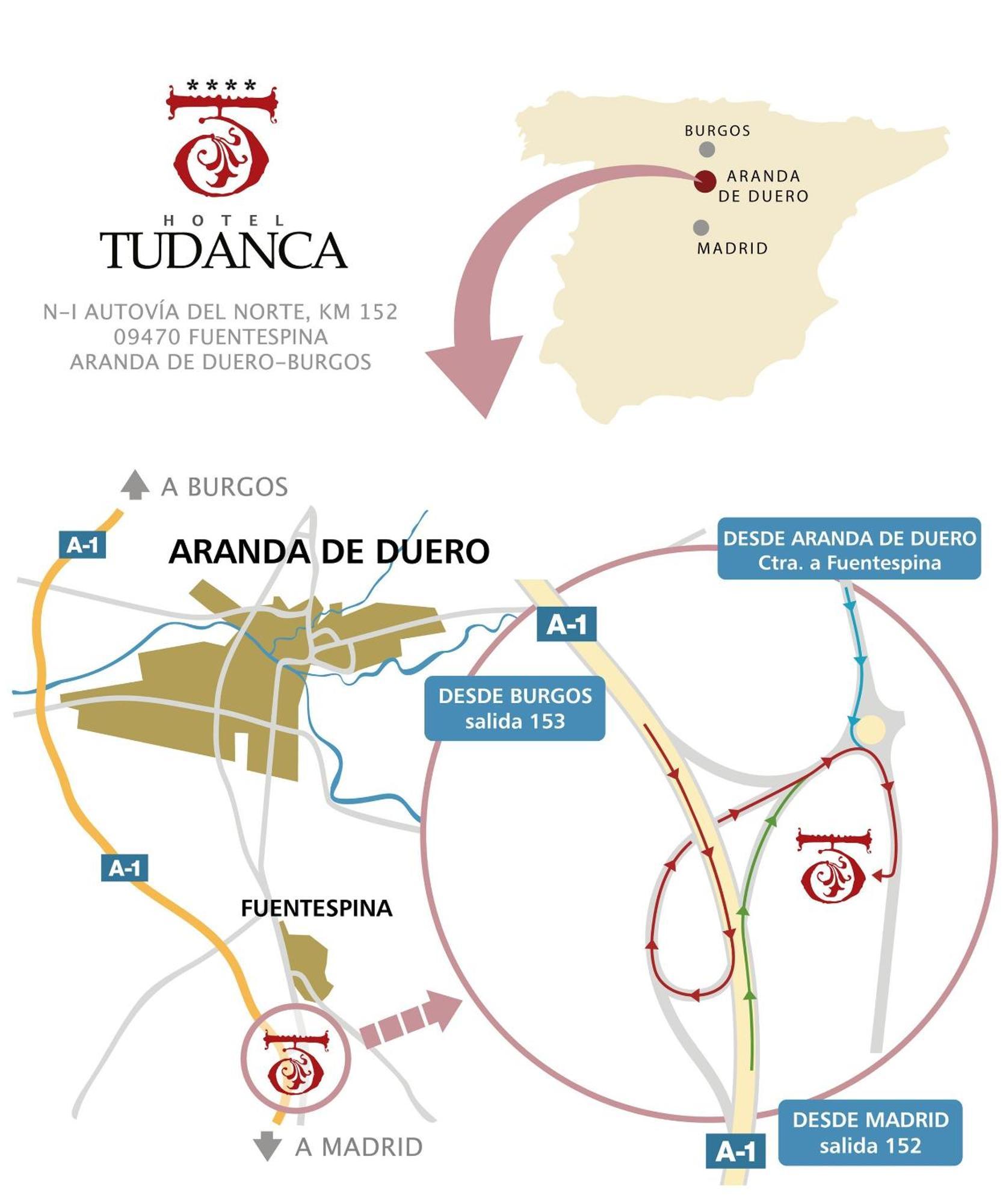 Hotel Tudanca-Aranda II Aranda de Duero Eksteriør billede