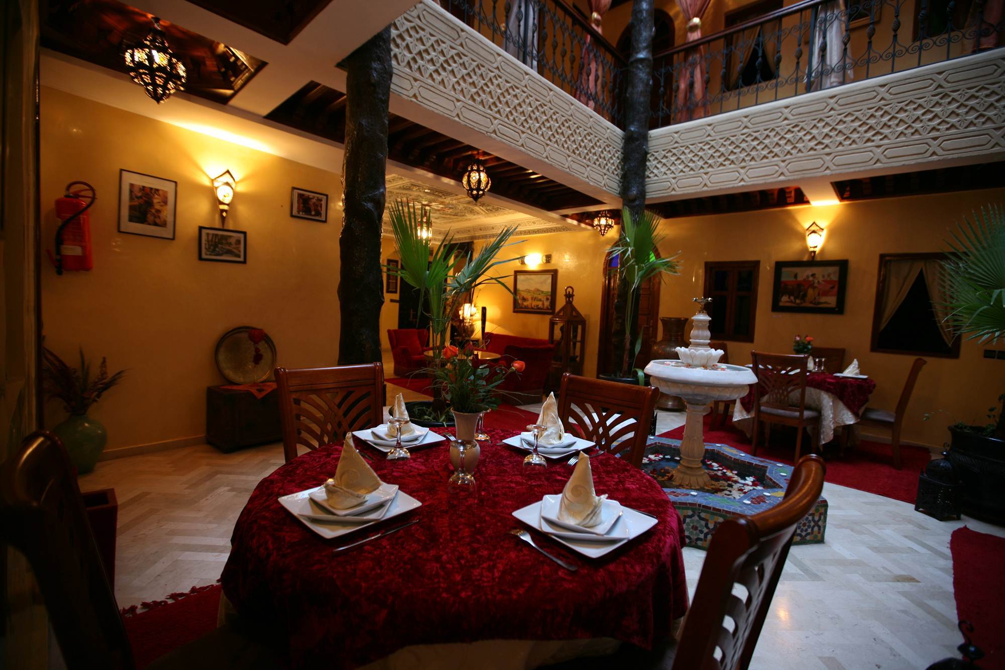 Riad Hamdane Et Spa Marrakesh Restaurant billede