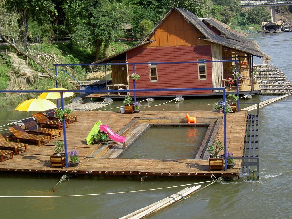 Boutique Raft Resort, River Kwai Ban Huai Maenam Noi Eksteriør billede
