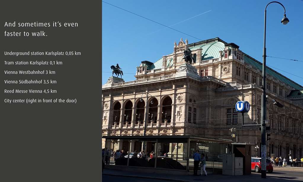Living Hotel An Der Oper Wien Eksteriør billede