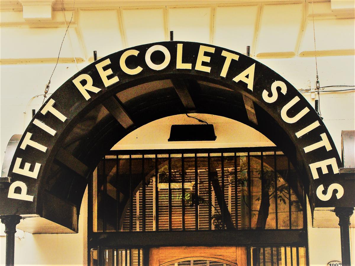 Petit Recoleta Suites Buenos Aires Eksteriør billede