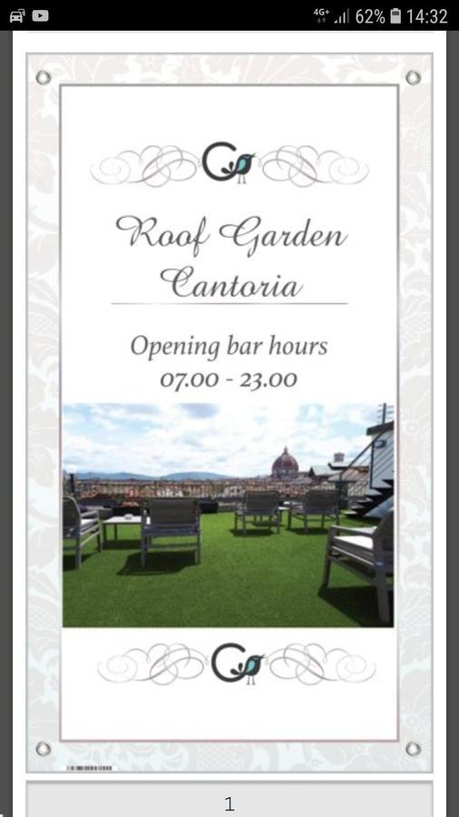Hotel Cantoria Firenze Eksteriør billede