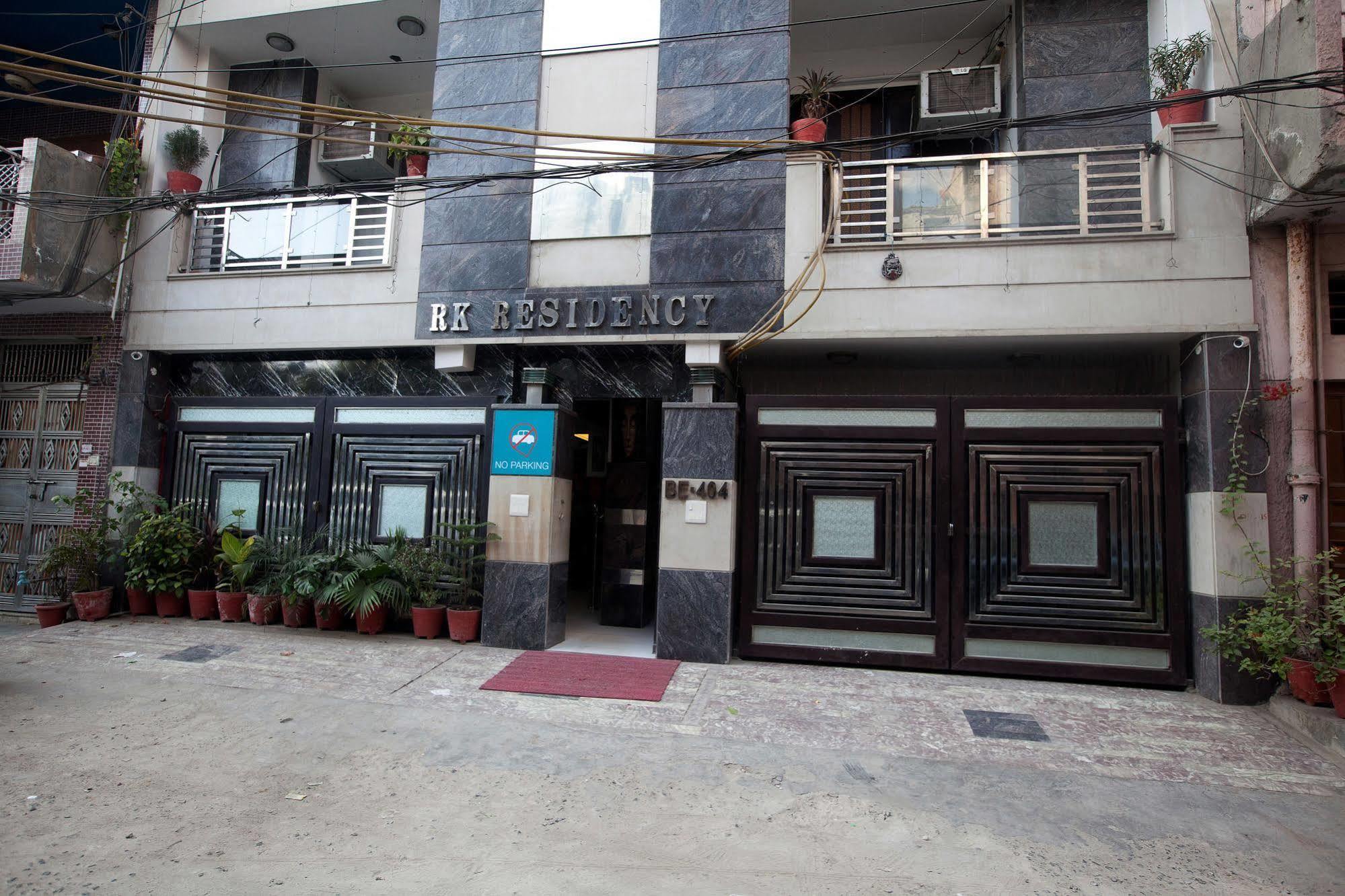 Oyo 319 Rk Residency Hotel New Delhi Eksteriør billede