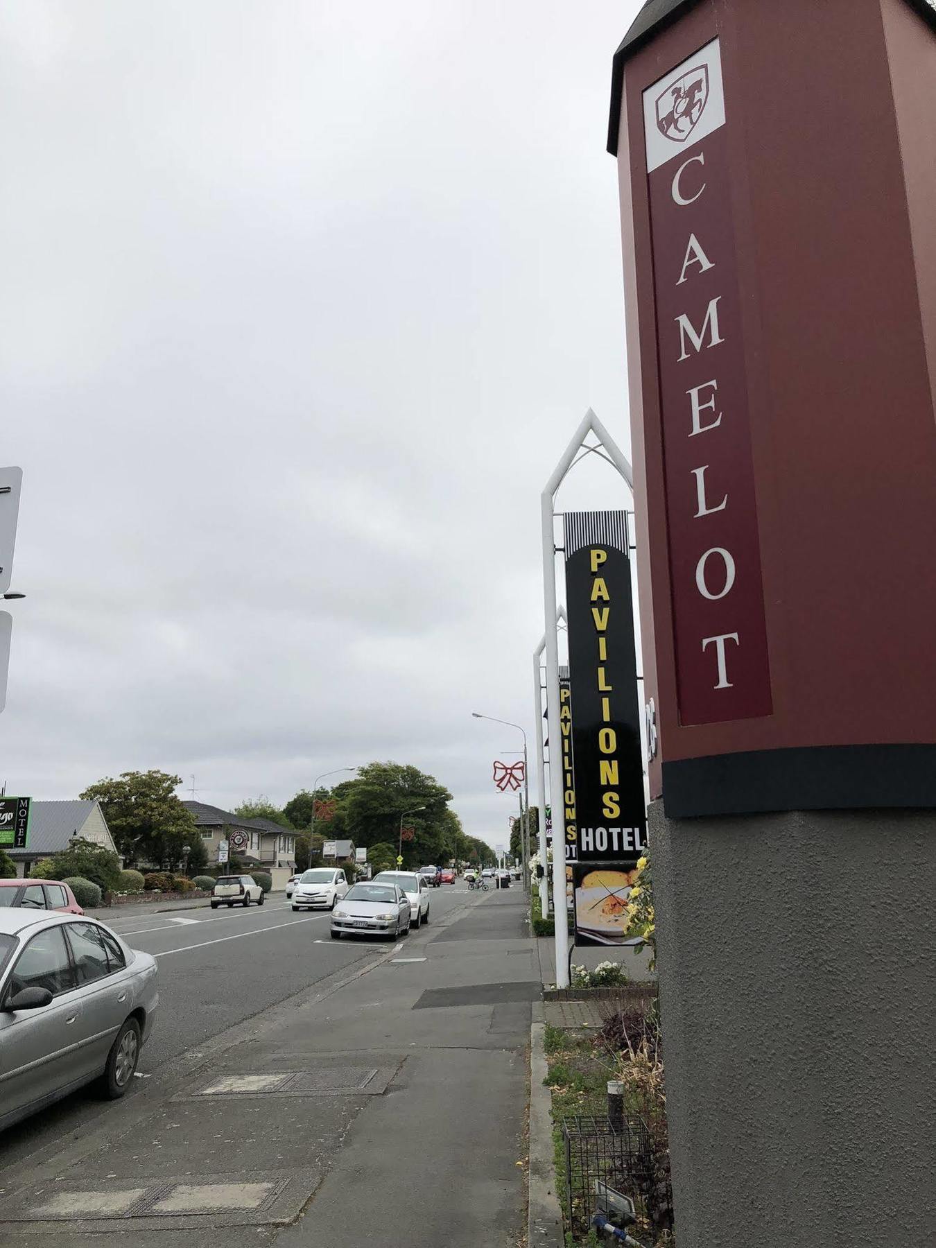 Camelot Motor Lodge Christchurch Eksteriør billede