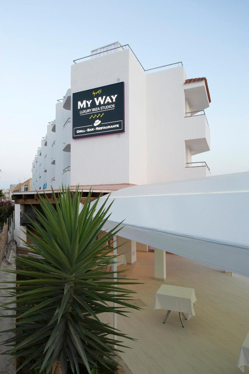 My Way Luxury Ibiza Studio - Ab Group Lejlighed Platja d'en Bossa Eksteriør billede