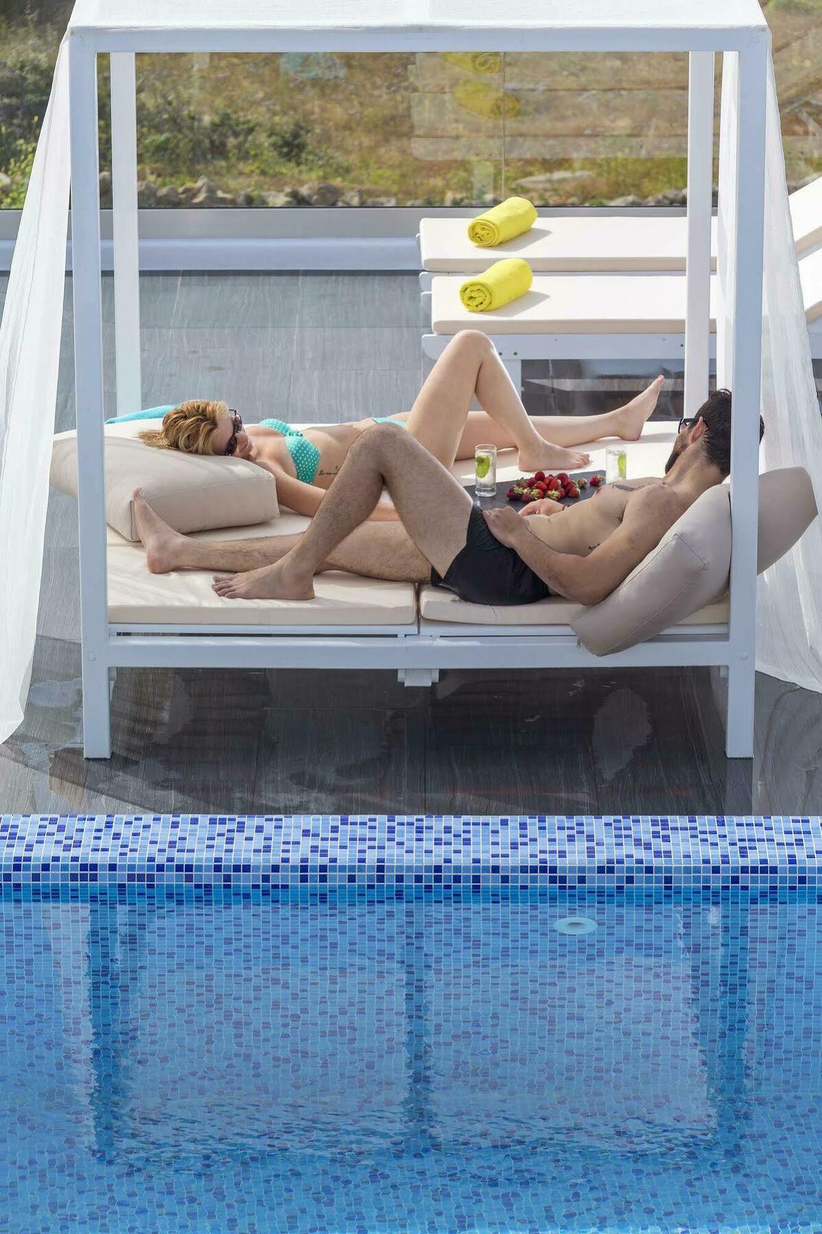 Colours Of Mykonos Luxury Residences & Suites Psarrou Eksteriør billede