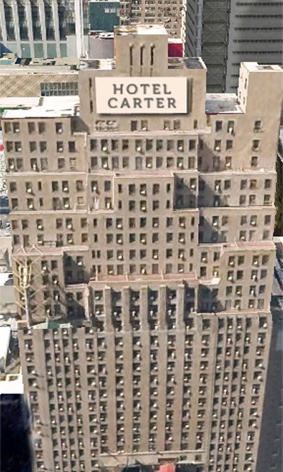 Carter Hotel New York Eksteriør billede