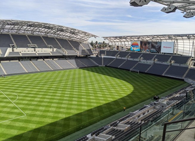 Los Angeles BMO Stadium - Foto, Anmeldelse, Beliggenhed