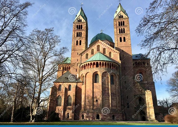 Speyer Cathedral Speyer Cathedral, Germany stock image. Image of towers - 106736023 photo