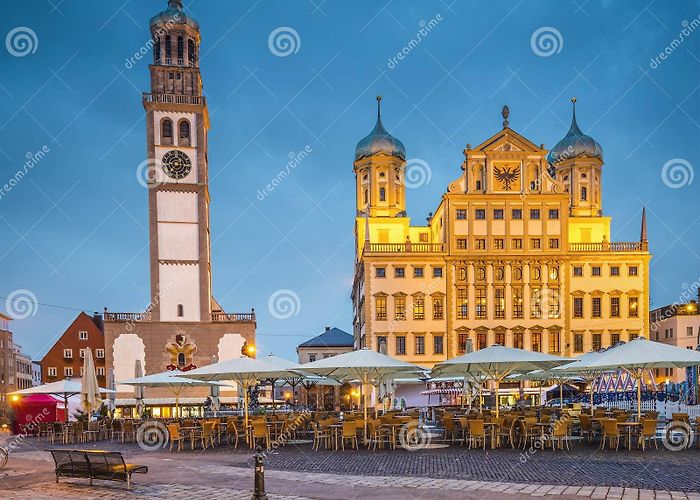 Rathausplatz 155 Rathausplatz Augsburg Stock Photos - Free & Royalty-Free Stock ... photo