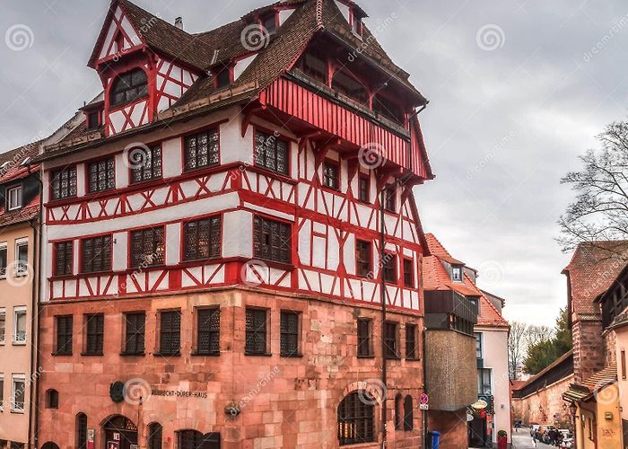 Albrecht Dürer's House Historical Albrecht Durer House in Nuremberg Stock Image - Image ... photo