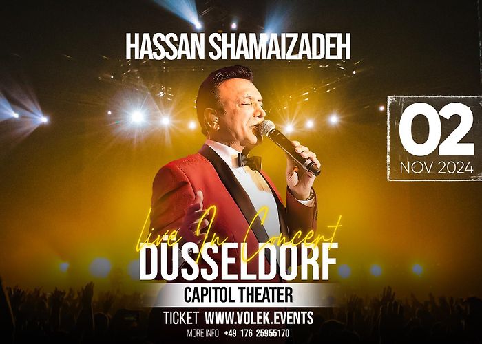 Capitol Theater Düsseldorf Hassan Shamaizadeh live in Düsseldorf – VOLEK photo