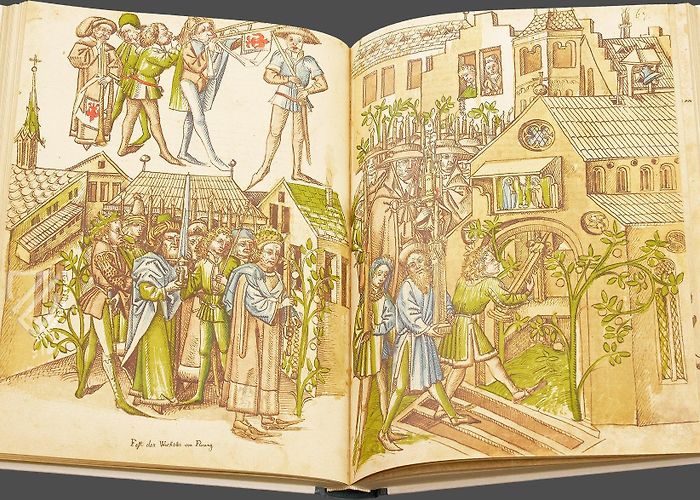 Rosgarten Museum Konstanz Chronicle of the Council of Constance - Ziereis Facsimiles photo