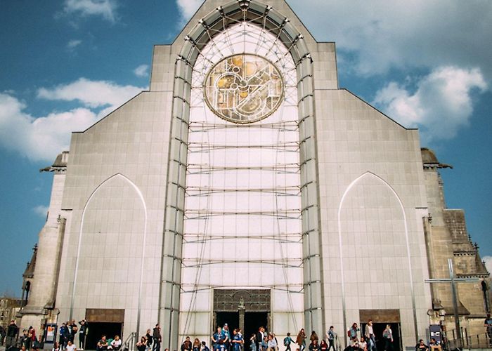 Notre Dame de la Treille Cathedral Cathedral, Basilica of Notre-Dame de la Treille in Lille ... photo
