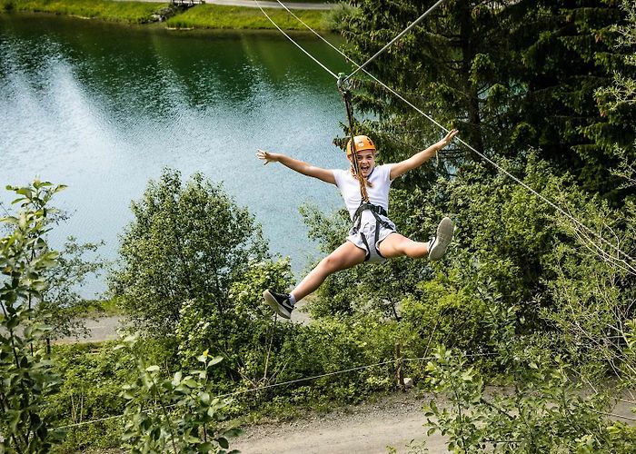 Kitzbüheler Horn Hornpark tree top adventure park • St. Johann in Tirol region photo
