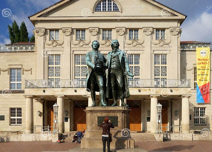 German National Theatre Weimar Weimar editorial photography. Image of constitution, classicism ... photo