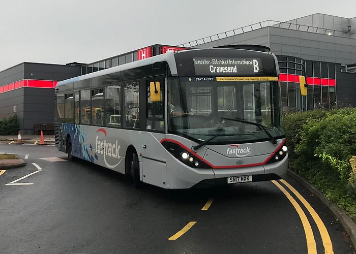 Ebbsfleet International Alexander Dennis Enviro 200 MMC with Arriva Southern Counties ... photo