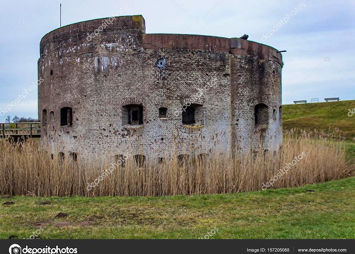 Westbatterij Westbatterij in Muiden, Holland - Stockfotografie: lizenzfreie ... photo