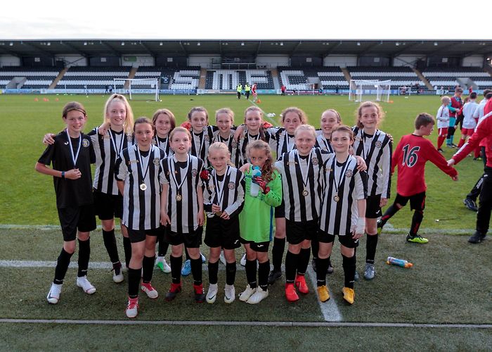 St Mirren FC Street Stuff footballers strike it lucky at the home of St Mirren ... photo