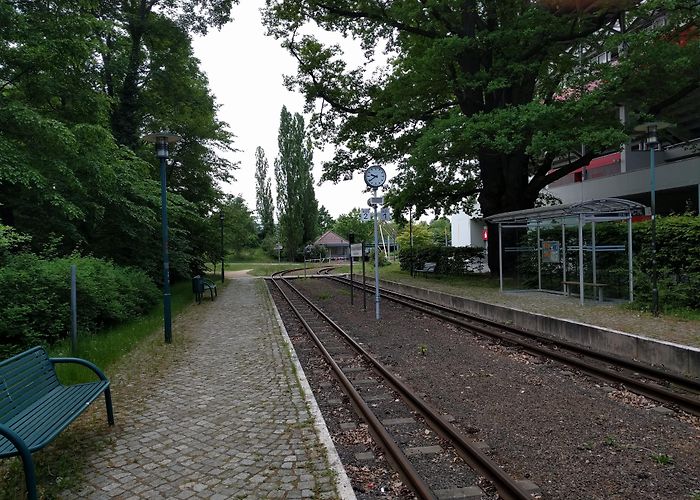 Stadion der Freundschaft WFAT at Bahnhof Stadion der Freundschaft (Parkeisenbahn) in ... photo