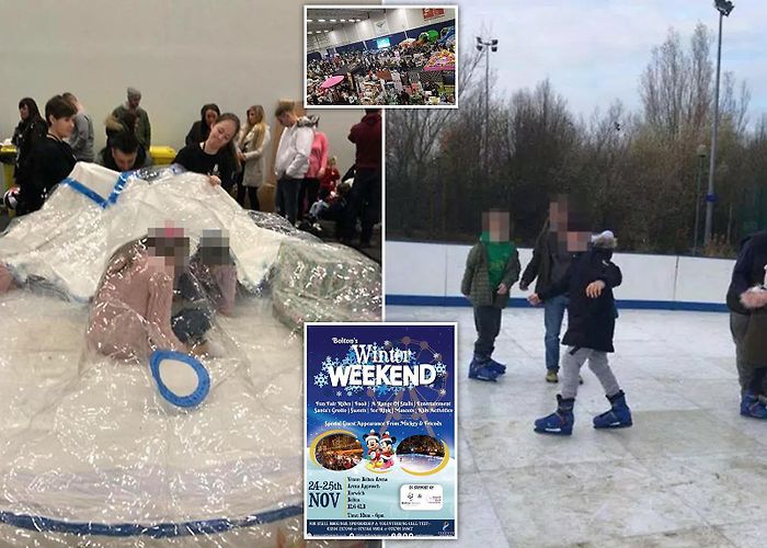 Horwich Golf Club Winter Blunderland! Furious families slam 'rip off' Christmas ... photo