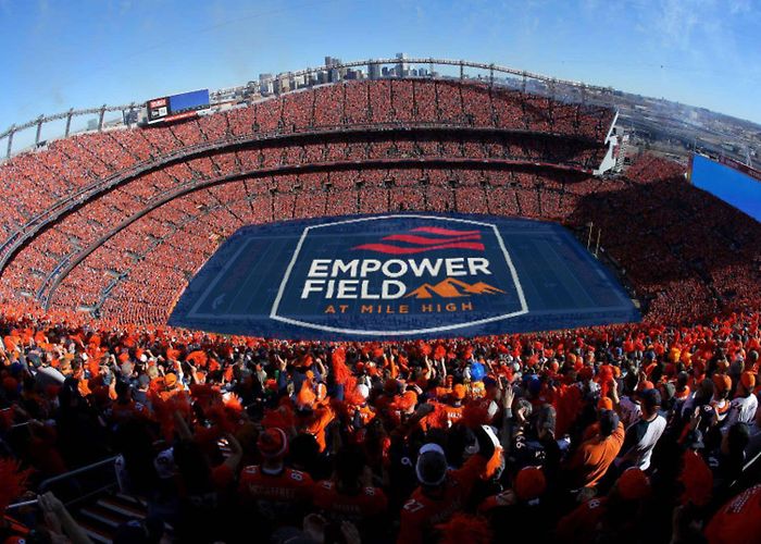 Empower Field at Mile High Denver Broncos to sell the naming rights for Mile High stadium to ... photo