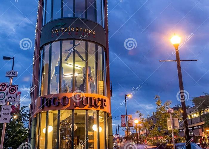 Kensington Calgary s Kensington area editorial stock image. Image of alberta ... photo