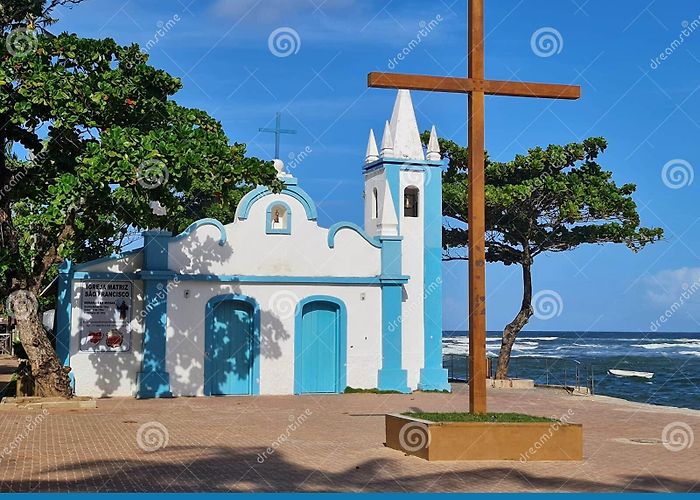 Sao Francisco Church Sao Francisco Church in Praia Do Forte in Bahia, Brazil Editorial ... photo