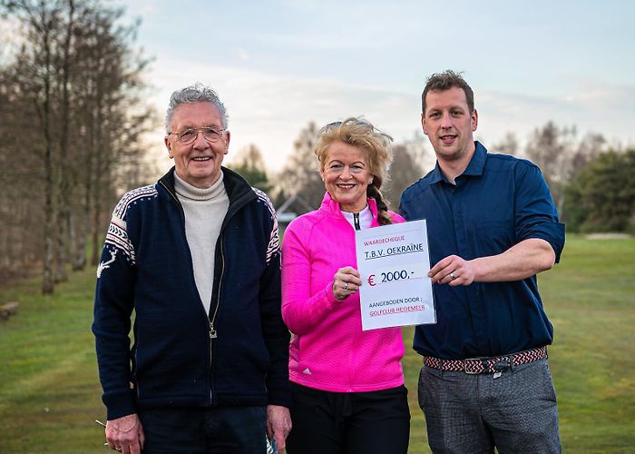 Heidemeer Golfclub Golfclub Heidemeer in actie voor Oekraïne - Groot Heerenveen photo