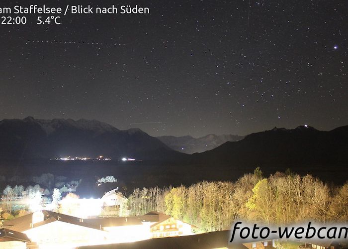 Staffelsee Windy: Webcams - Murnau am Staffelsee: Blick nach Süden photo