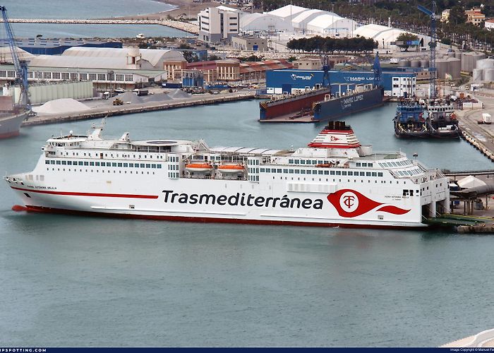 Ferry CIUDAD AUTONOMA MELILLA - IMO 9216585 - ShipSpotting.com - Ship ... photo