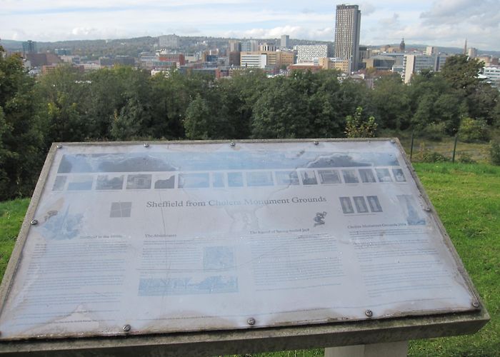 The Cholera Monument Sheffield's spring-heeled legend | photo