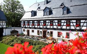 Hotel Folklorehof Chemnitz Exterior photo