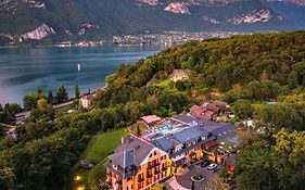 Les Tresoms Lake And Spa Resort Annecy Exterior photo