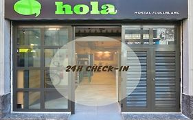 Hola Hostal Collblanc Vandrehjem L'Hospitalet de Llobregat Exterior photo