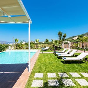 Villa Anemeli - Luxury Pool Villa With Gorgeous Seaview Kíssamos Exterior photo