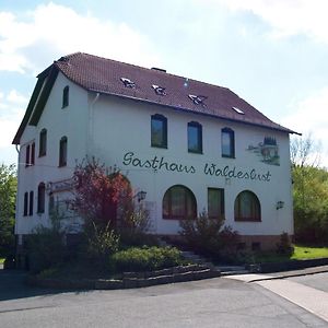 Gaestehaus Waldeslust Lejlighed Espenau Exterior photo