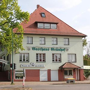 Gasthaus & Hotel Grunhof Frankfurt an der Oder Exterior photo