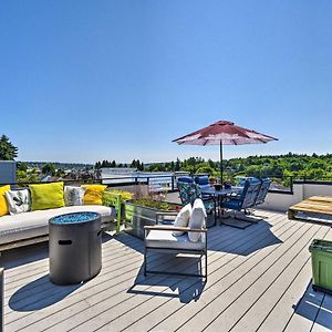 Seattle Retreat With Canal And Mountain Rooftop Views! Villa Exterior photo