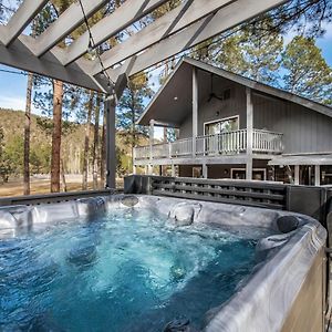 Eagle Creek Retreat, 7 Bedrooms, Sleeps 23, Game Room, Hot Tub Pavilion Ruidoso Exterior photo