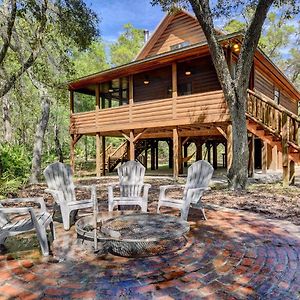 Charming Cabin With Decks And Fire Pit - Walk To River Macclenny Exterior photo