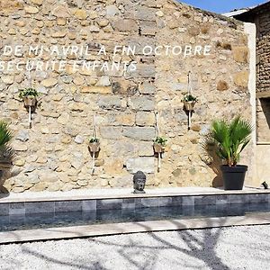 Le Mazet Sainte-Jalle, Piscine Chauffee, Jardin Clos, Barbecue En Baronnies Provencales Villa Exterior photo